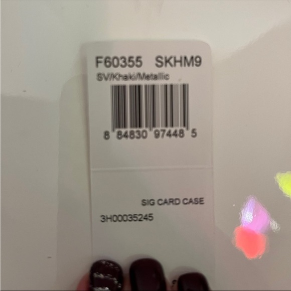 Coach Signature Card Case Wallet - Picture 2 of 4